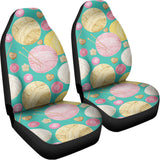 Watercolor Yarn Pattern Print Universal Fit Car Seat Covers 102422