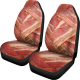 Weaving Bacon Print Universal Fit Car Seat Covers 102422