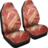 Weaving Bacon Print Universal Fit Car Seat Covers 102422