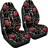 Welding Machine Pattern Print Universal Fit Car Seat Covers 102422