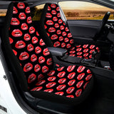 Wet Lips Pattern Print Universal Fit Car Seat Covers 102422