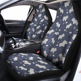 White Baby Polar Bear Pattern Print Universal Fit Car Seat Covers 102422