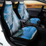 White Horse Painting Print Universal Fit Car Seat Covers 102422