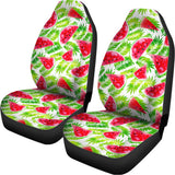 White Summer Watermelon Pattern Print Universal Fit Car Seat Covers 102422
