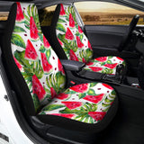 White Tropical Watermelon Pattern Print Universal Fit Car Seat Covers 102422