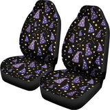 Wizard Hat Pattern Print Universal Fit Car Seat Covers 102422