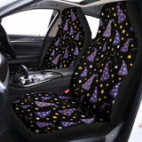 Wizard Hat Pattern Print Universal Fit Car Seat Covers 102422