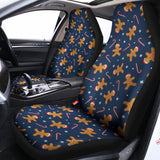 Xmas Gingerbread Man Pattern Print Universal Fit Car Seat Covers 102422