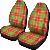 Xmas Plaid Pattern Print Universal Fit Car Seat Covers 102422