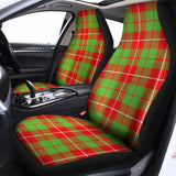 Xmas Plaid Pattern Print Universal Fit Car Seat Covers 102422