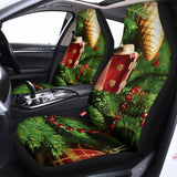 Xmas Tree Print Universal Fit Car Seat Covers 102422