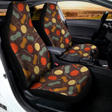 Yarn And Needle Pattern Print Universal Fit Car Seat Covers 102422