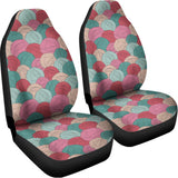 Yarn Balls Pattern Print Universal Fit Car Seat Covers 102422