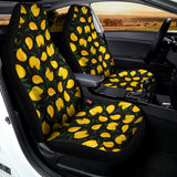 Yellow Mango Fruit Pattern Print Universal Fit Car Seat Covers 102422