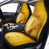 Yellow Pineapple Pieces Print Universal Fit Car Seat Covers 102422