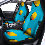 Yellow Rubber Ducks Print Universal Fit Car Seat Covers 102422
