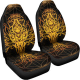 Yggdrasil Tree Of Life Print Universal Fit Car Seat Covers 102422