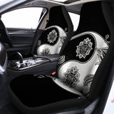 Yin And Yang Koi Carp Fish Print Universal Fit Car Seat Covers 102422
