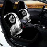 Yin And Yang Koi Carp Fish Print Universal Fit Car Seat Covers 102422