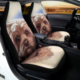 Yorkshire Terrier Portrait Print Universal Fit Car Seat Covers 102422