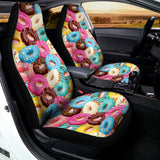 Yummy Donut Pattern Print Universal Fit Car Seat Covers 102422