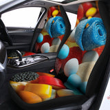 Yummy Gummy Print Universal Fit Car Seat Covers 102422