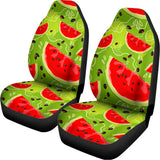 Yummy Watermelon Pieces Pattern Print Universal Fit Car Seat Covers 102422