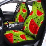 Yummy Watermelon Pieces Pattern Print Universal Fit Car Seat Covers 102422