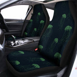 Zentangle Jellyfish Pattern Print Universal Fit Car Seat Covers 102422