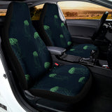 Zentangle Jellyfish Pattern Print Universal Fit Car Seat Covers 102422