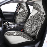 Zentangle Sea Turtle Print Universal Fit Car Seat Covers 102422