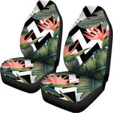 Zig Zag Tropical Pattern Print Universal Fit Car Seat Covers 102422