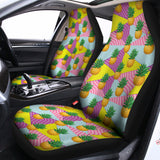 Zigzag Pineapple Pattern Print Universal Fit Car Seat Covers 102422