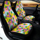 Zigzag Pineapple Pattern Print Universal Fit Car Seat Covers 102422