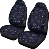 Zodiac Star Signs Pattern Print Universal Fit Car Seat Covers 102422