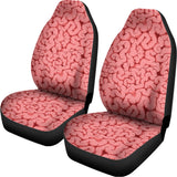 Zombie Brain Print Universal Fit Car Seat Covers 102422
