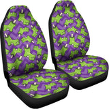 Zombie Foot Pattern Print Universal Fit Car Seat Covers 102422