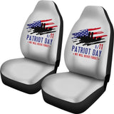 09.11 Patriot Day We Will Never Forget Car Seat Covers 210305 - YourCarButBetter