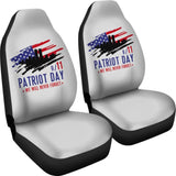 09.11 Patriot Day We Will Never Forget Car Seat Covers 210305 - YourCarButBetter