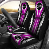 2 Front Camaro Seat Covers Pink 144627 - YourCarButBetter