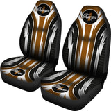 2 Front Dodge Charger Seat Covers Brown 094209 - YourCarButBetter