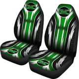 2 Front GMC Seat Covers Green 144627 - YourCarButBetter
