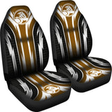 2 Front Holden Seat Covers Brown 144627 - YourCarButBetter