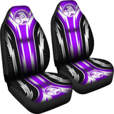 2 Front Holden Seat Covers Purple 144627 - YourCarButBetter