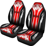 2 Front Holden Seat Covers Red 144627 - YourCarButBetter