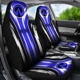 2 Front Infiniti Seat Covers Blue 144627 - YourCarButBetter