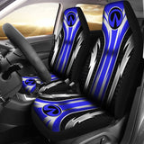 2 Front Infiniti Seat Covers Blue 144627 - YourCarButBetter