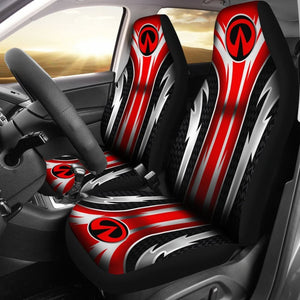 2 Front Infiniti Seat Covers Red 144627 - YourCarButBetter