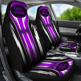 2 Front Land Rover Seat Covers Purple 144627 - YourCarButBetter