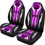 2 Front Mopar Seat Covers Pink 144627 - YourCarButBetter
